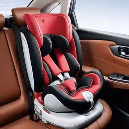 Air layer flame retardant fabric for infants and children